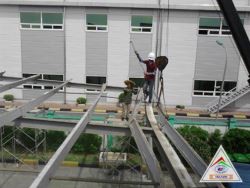 Thi công nhà mày INTOP KCN Yên Phong