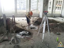 Khảo sát địa chất nhà văn hóa Thụy Hòa