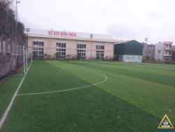 Thi công sân bóng đá mini Công ty 379 Bắc Giang