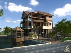 Thiết kế biệt thự Hai Bua
