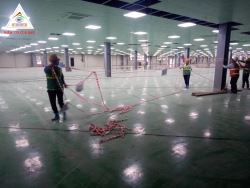 Thi công Sơn epoxy chống tĩnh điện  nhà máy ACE  KCN Đồng Văn 2 Hà Nam