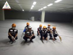 Lát gạch Chống tĩnh điện nhà máy sửa chữa linh kiện máy bay KCN Đồng Văn 2 Hà Nam